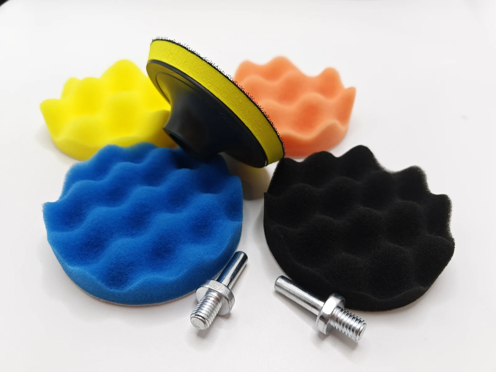 Assorted foam polishing pads